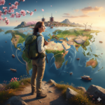 Solo female traveler exploring safe and inspiring travel destinations around the world