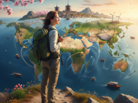 Solo female traveler exploring safe and inspiring travel destinations around the world