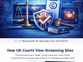 FlixHQ legal guide UK copyright laws illustration