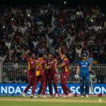 West Indies vs Scotland T20 World Cup 2026 match as West Indies secure a 35-run victory