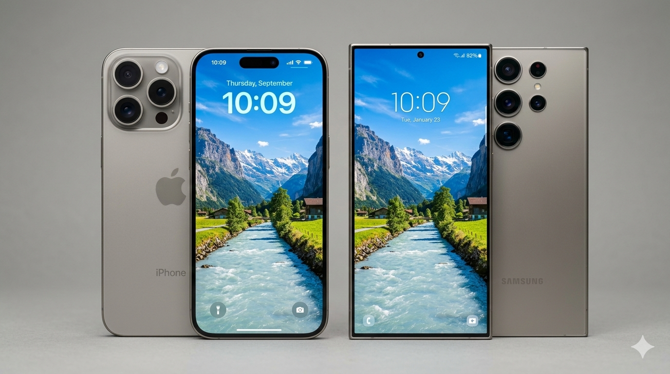 iPhone vs Samsung UK 2026 comparison – camera and performance test