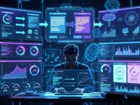 SEO blogger comparing AI rewriting tools for content humanization and readability optimization