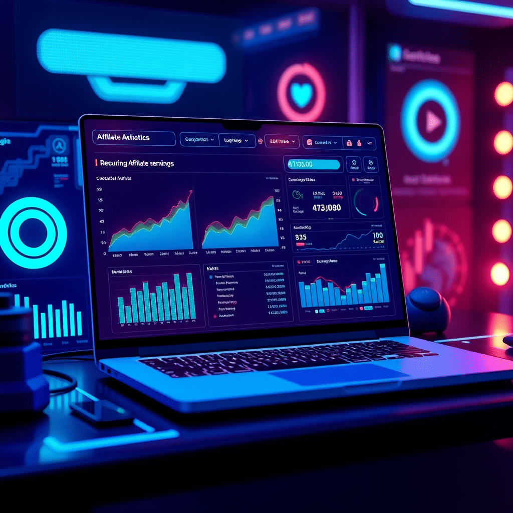 AI software affiliate programs generating recurring online commissions