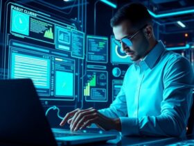 SEO blogger optimizing on-page SEO checklist with keyword research and internal linking strategy