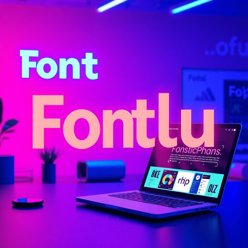 “Fontlu creative typography and modern font design trends in 2026”