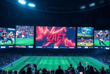 Stream East sports streaming platform showing live NFL NBA UFC soccer and baseball streams on multiple devices