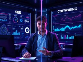 Comparison between AI content writing for SEO and copywriting for conversions and marketing