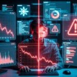 SEO blogger analyzing AI blogging mistakes that caused Google ranking drops and traffic loss