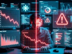 SEO blogger analyzing AI blogging mistakes that caused Google ranking drops and traffic loss
