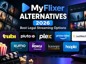 MyFlixer alternatives 2026 showing legal streaming options
